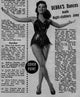 Debra Paget Photo Print on an Advertisement - Classic Hollywood Art