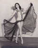 Ann Miller Sequin Dress Photo Print showcasing classic Hollywood glamour.