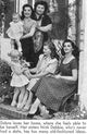 Debra Paget Family Photo Print showcasing classic Hollywood elegance.