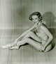 Diana Lewis Polka Dot Bikini Photo Print showcasing vintage beach style.