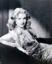 Dolores Moran Posing Photo Print showcasing classic Hollywood elegance.