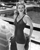 Dolores Moran Black One Piece Photo Print showcasing classic cinema elegance.