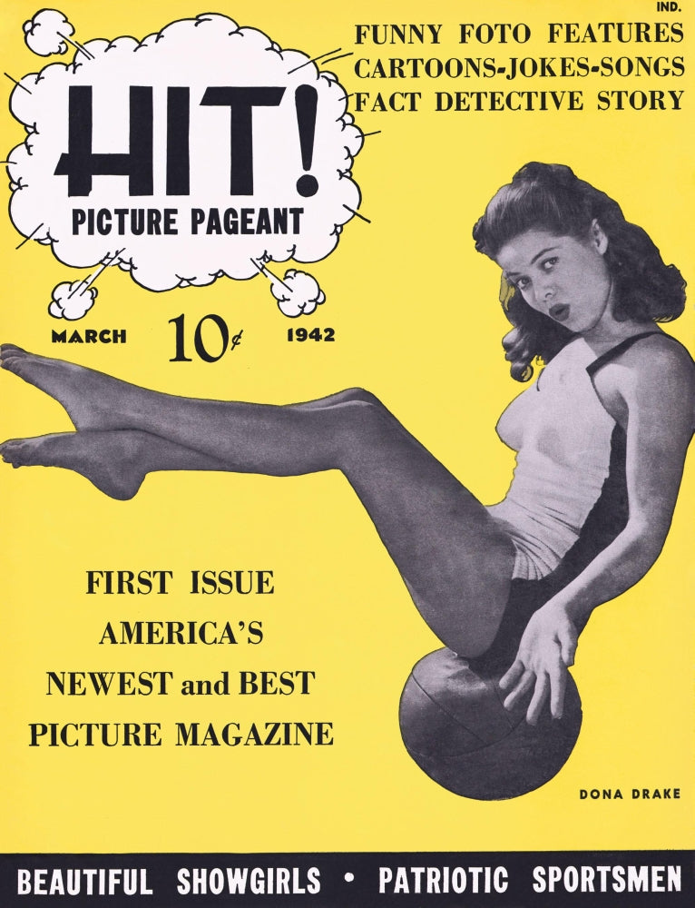 Dona Drake Magazine Cover Photo Print - Vintage Hollywood Art