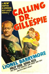 Donna Reed Calling Dr. Gillespie Cover Photo Print