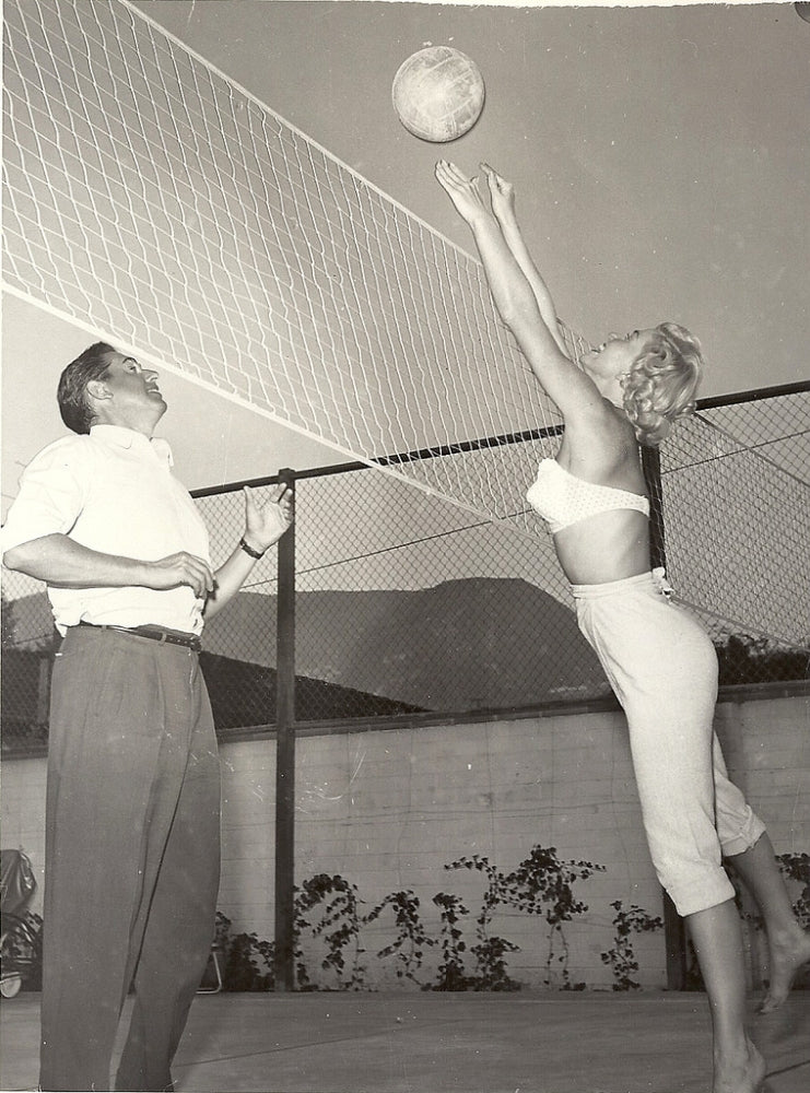 Doris Day Playing Volleyball Photo Print