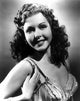 Ann Miller Curly Hair Photo Print showcasing vintage Hollywood style
