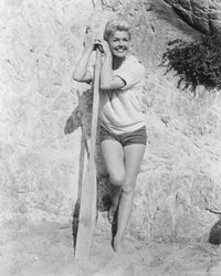 Doris Day With Oar Photo Print, Classic Hollywood Art