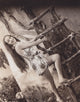 Dorothy Lamour Climbing Ladder Photo Print capturing vintage Hollywood elegance