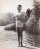 Dorothy Lamour On Lake Photo Print - Classic Hollywood Photography