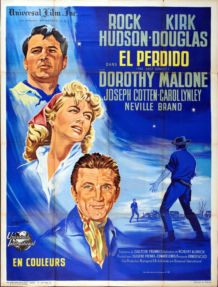 El Perdido Cover Photo Print featuring Dorothy Malone