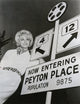 Peyton Place Sign Photo Print featuring Dorothy Malone