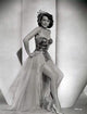 Dorothy Malone photo print in leotard with hand on hip