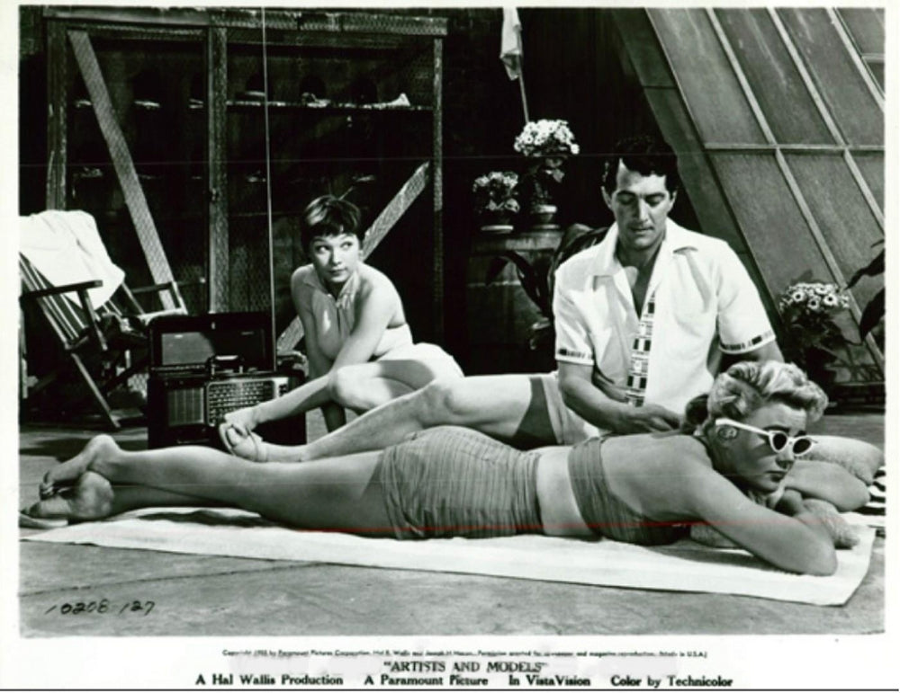 Dorothy Malone Artists and Models Scene Photo Print showcasing vintage Hollywood glamour.