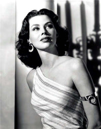 Dusty Anderson One Strap Stripped Dress Photo Print showcasing elegant fashion.