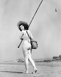 Gone Fishing Photo Print featuring Ann Rutherford