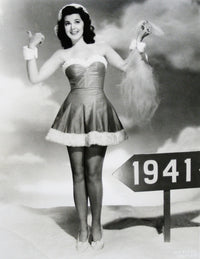 Ann Rutherford 1941 vintage photo print showcasing classic Hollywood beauty.