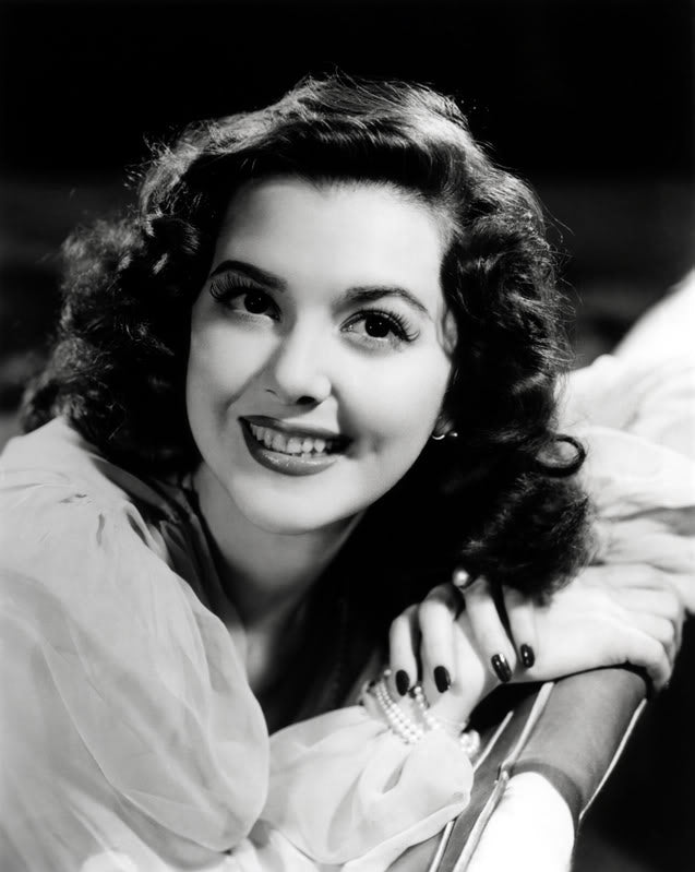 Ann Rutherford Headshot Photo Print capturing classic Hollywood elegance.