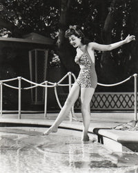 Dip in the Pool Photo Print by Ann Rutherford