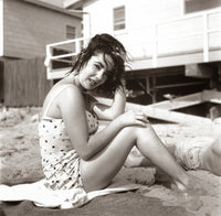 Elizabeth Taylor Sitting Gracefully Photo Print