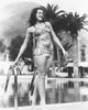 Gene Tierney Stepping Out of Pool Photo Print
