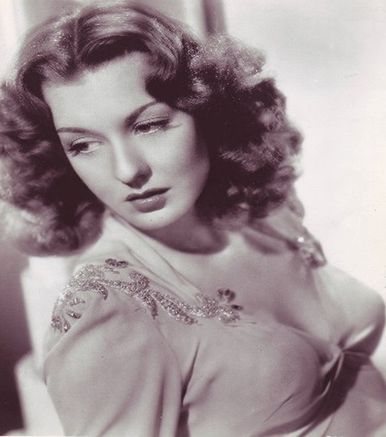 Ann Savage Looking into Distance Photo Print