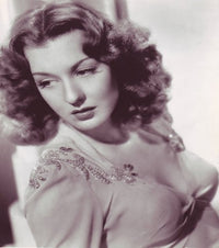 Ann Savage Looking into Distance Photo Print