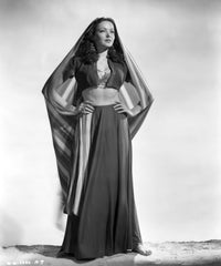 Gene Tierney Gypsy Outfit Photo Print showcasing classic Hollywood glamour.
