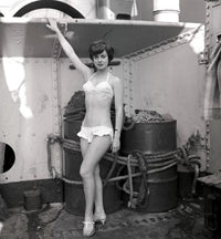 Anna Maria Ferrero Pose Photo Print showcasing elegance and charm.