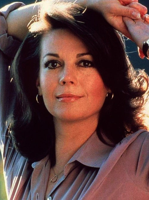 Natalie Wood Button Up Headshot Photo Print showcasing her elegance and charm.
