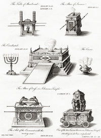Old Testament Religious Artifacts Fine Art Print by Ken Welsh