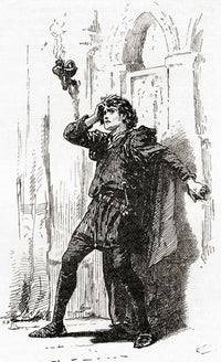 Hamlet Act I Scene 5 Fine Art Print by Gordon Browne