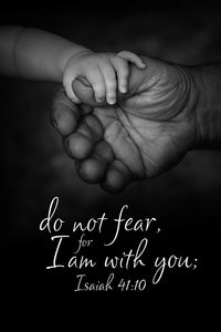 Baby's Hand Holding Adult Hand Fine Art Print by Tim Antoniuk