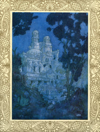 The Palace That To Heav'n His Pillars Threw Fine Art Print by Edmund Dulac