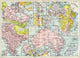 Historical Map of British Possessions in 1914 Fine Art Print by Ken Welsh