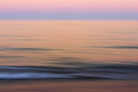 Abstract Panning Image of Florida's Atlantic Coast Fine Art Print by Steven Miley