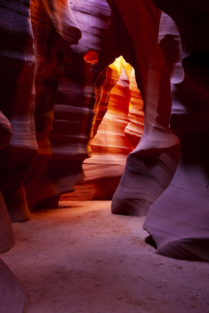 Upper Antelope Canyon Art Print by The Nature Collection - 12x19