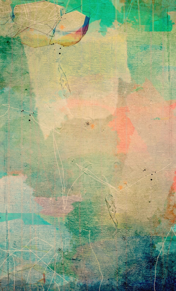 Mixed Media Abstract Fine Art Print by TheProcess - 12x19