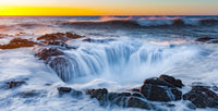 Thor's Well Scenic Art Print - Cape Perpetual, Oregon by The Nature Collection