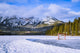 Frozen Pyramid Lake Winter Scene Fine Art Print by Justin Sinclair