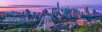 Skyline of Edmonton at Dusk Fine Art Print by Justin Sinclair