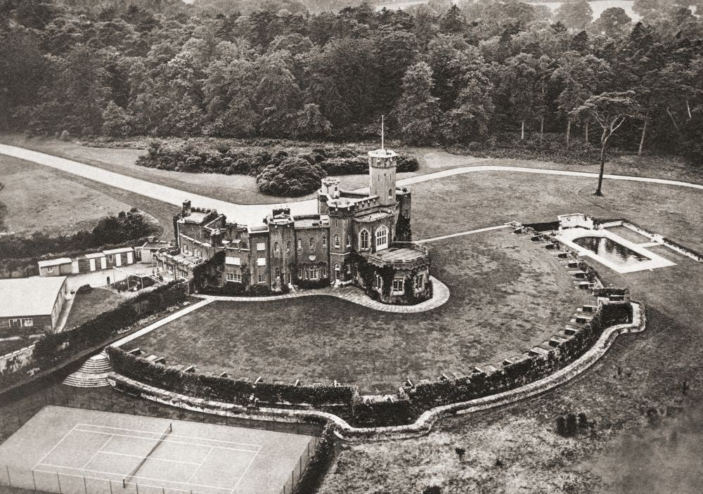 Aerial View of Fort Belvedere - Photo Print by Ken Welsh