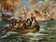 Battle of Lake Erie War of 1812 Poster Print by Ken Welsh