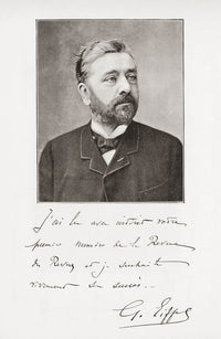 Alexandre Gustave Eiffel Signature Photo Print by Ken Welsh
