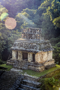 Temple of the Sun Fine Art Print - Maya Ruins by Dosfotos