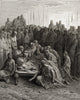 Death of Baldwin I, Latin King of Jerusalem Fine Art Print