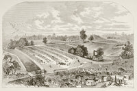 Andersonville Prison Fine Art Print - 19th Century Illustration