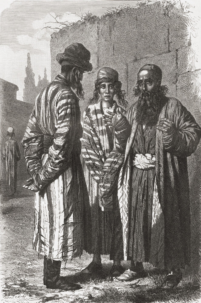 19th Century Jews of Tashkent Fine Art Print | Poster Print