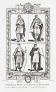Four Early English Kings Engraving Print by Ken Welsh - 11x18