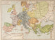 Map of Europe and the Byzantine Empire, c.1000 Poster Print by Ken Welsh