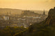 Edinburgh Castle and City Dusk Poster Print by Ian Cumming (20x13)